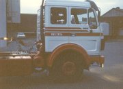Mercedes cab.