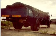 Rear view of the Bedford.